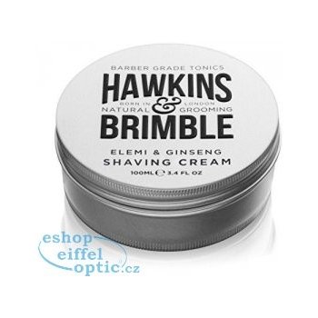Hawkins & Brimble Natural Grooming Elemi & Ginseng krém na holení 100 ml