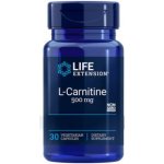 Life Extension L-Carnitine 30 vegetariánská kapsle 500 mg – Hledejceny.cz