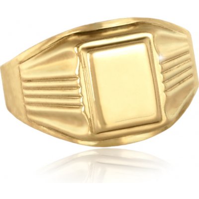 Gemmax Jewelry pánský pečetní zlatý prsten masivní GMRYN 20901