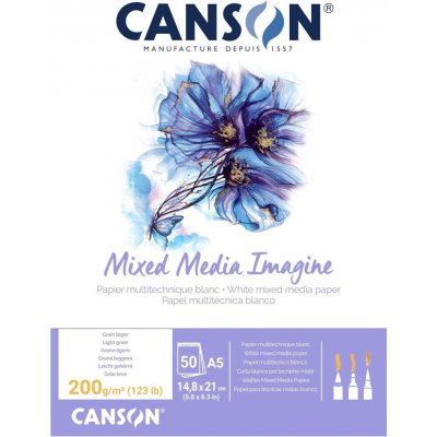 Canson Skicák Imagine 200g/m2 A5 50 listů – Zboží Mobilmania