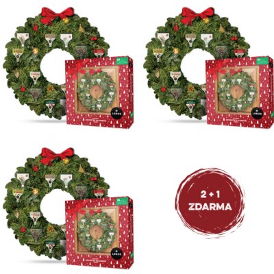 LEROS Bylinný adventní kalendář věnec 4 – Zboží Dáma