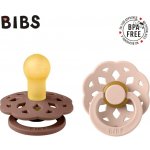 Bibs Boheme přírodní kaučuk 2ks woodchuck blush – Zboží Dáma