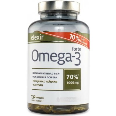 Elexir Omega-3 Forte 1000 mg 132 tobolek – Hledejceny.cz
