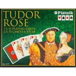 Piatnik Hrací karty 2 balíčky Růže Tudorů – Hledejceny.cz