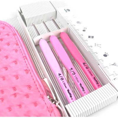 Tulip Etimo Rose - sada háčků vel. 2,5 - 3,5, růžová – Zbozi.Blesk.cz