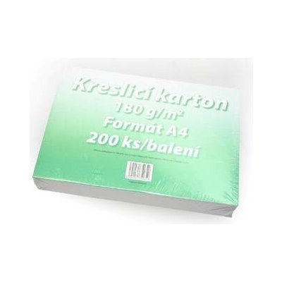 Kreslící karton 180g, balení 200ks Velikost: A4 – Sleviste.cz
