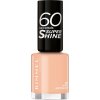 Lak na nehty Rimmel London 60 Seconds Super Shine 401 Nude Nostalgia 8 ml