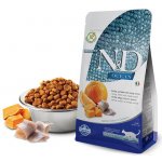 N&D Ocean Adult Cat Grain Free Herring Pumpkin & Orange 5 kg – Zboží Dáma