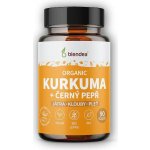 Kurkuma + Piperin BIO Organic 90 kapslí – Zboží Dáma