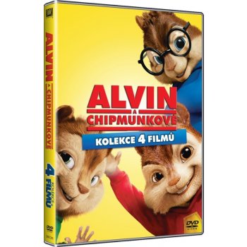 Alvin a Chipmunkové 1-4 - kolekce DVD