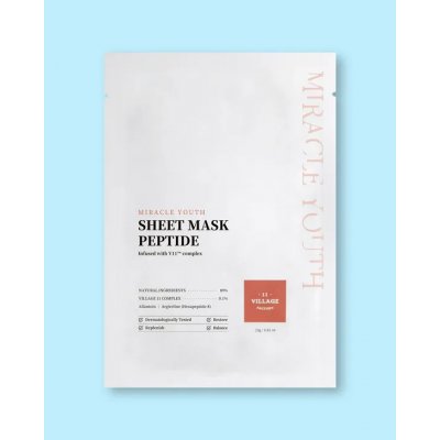 Village 11 Factory Miracle Youth Sheet Mask Peptide 23 g