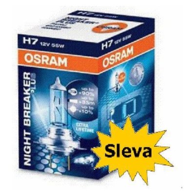 Osram Night Breaker Plus H4 P43t 12V 60/55W – Zboží Mobilmania
