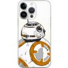 Pouzdro a kryt na mobilní telefon Apple Pouzdro AppleMix STAR WARS Apple iPhone 14 Pro - BB-8 - gumové - průhledné