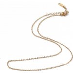 Řetízek z nerezové oceli - zlatý - 40 cm x 1,6 mm - 1 ks – Zboží Dáma