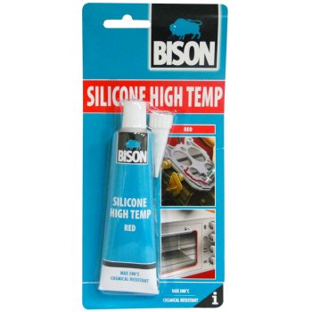 BISON Silicone High Temp Red 60g