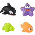 Profibaby Zvířátka mořská do vody stříkací 4ks plast v sáčku 13,5 x 22 cm 0m+ – Hledejceny.cz