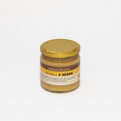 Hořčice Partyková Hořčice s medem 200 g – Sleviste.cz