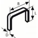 Sponky do sponkovaček Bosch PTK 3,6 LI, PTK 14 E Duotac, HT 14 a HMT 57 - 10x0.74x11.4mm, 5000ks, typ 53 (2609200211) – Hledejceny.cz