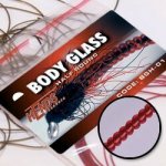 Hends HE BODY GLASS HALF MICRO - VÍNOVĚ ČERVENÁ – Hledejceny.cz