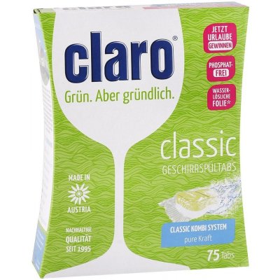 Claro Classic Tablety do myčky nádobí 75 ks 1200 g