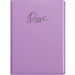 Baloušek Tisk Oskar Lamino Pastel A5 týdenní 2026 fialový – Sleviste.cz