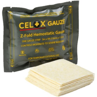 CELOX Z - hemostatická gáza 1,5 m