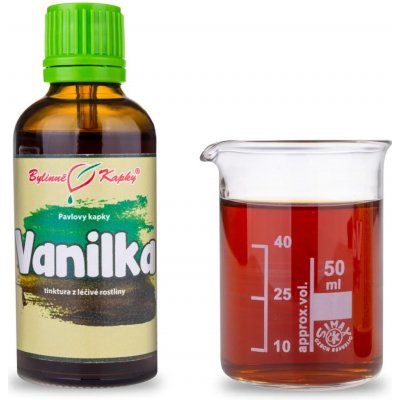 Bylinné kapky Vanilka lusk tinktura 50 ml – Hledejceny.cz