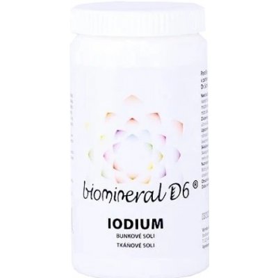 Biomineral D6 Iodium Kalium iodatum 180 pastilek – Hledejceny.cz