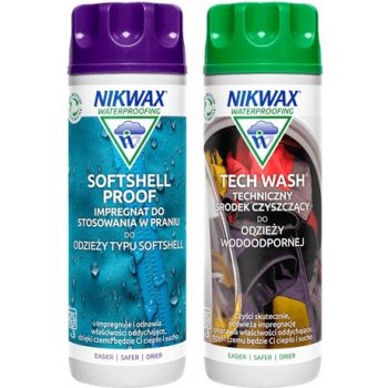 NIKWAX Tech Wash a impregnace Softshell Proof 300 + 300 ml