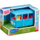 TM Toys Peppa Pig školní autobus s figurkou