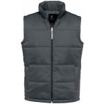 B&C vesta Bodywarmer, zateplená, pánská COT-01093067001 šedá tmavá – Zboží Dáma