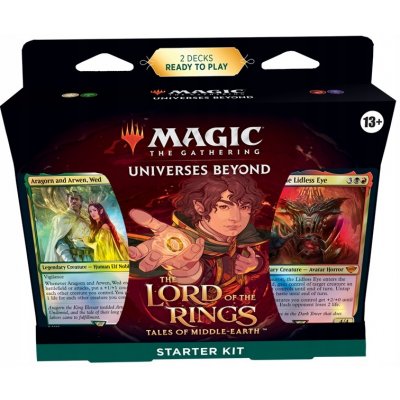 Wizards of the Coast Magic The Gathering: LotR - Tales of Middle-Earth Starter Kit – Sleviste.cz