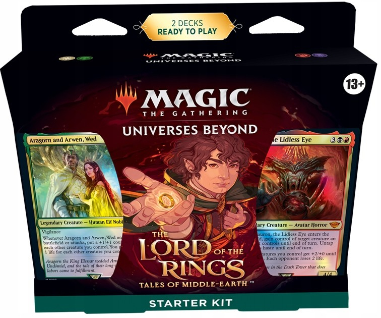 Wizards of the Coast Magic The Gathering: LotR - Tales of Middle-Earth Starter Kit