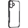 Pouzdro a kryt na mobilní telefon Apple Tactical Quantum Stealth pro Apple iPhone 16 Plus, transparentní černá