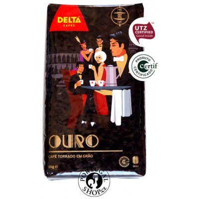 Delta Cafés Gold 1 kg – Zboží Mobilmania