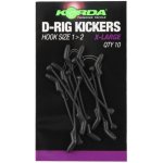 Korda Rovnátko na háček D Rig Kickers Large Green 10 ks – Zboží Mobilmania