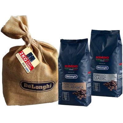 DeLonghi 100% Arabica Classic Jutabag zrnková 2 kg – Hledejceny.cz