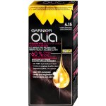 Garnier Olia Permanent Hair Color olejová permanentní barva na vlasy 4,15 Iced Chocolate 50 g – Hledejceny.cz