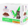 Kapsička pro kočky Hill’s VetEssentials Multi-Benefit Kitten Chicken 12 x 85 g