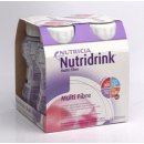 NUTRIDRINK MULTI FIBRE S PŘÍCHUTÍ JAHODOVOU POR SOL 4X200ML