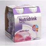 NUTRIDRINK MULTI FIBRE S PŘÍCHUTÍ JAHODOVOU POR SOL 4X200ML – Hledejceny.cz