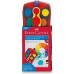 Vodové barvy Faber-Castell Connector Unicorn 12 barev, průměr 30 mm – Zbozi.Blesk.cz