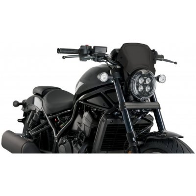 Puig Frontal Plate 20822N černý hliník | Zboží Auto