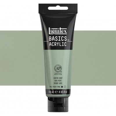 Basics akrylová barva 118ml 205 green gray – Zboží Dáma