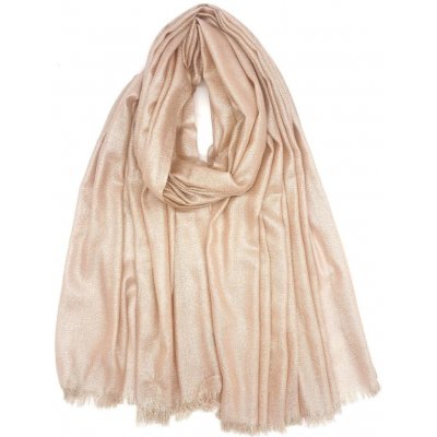 Classic Scarf tělová nude stříbrná viskózová šála – Zbozi.Blesk.cz