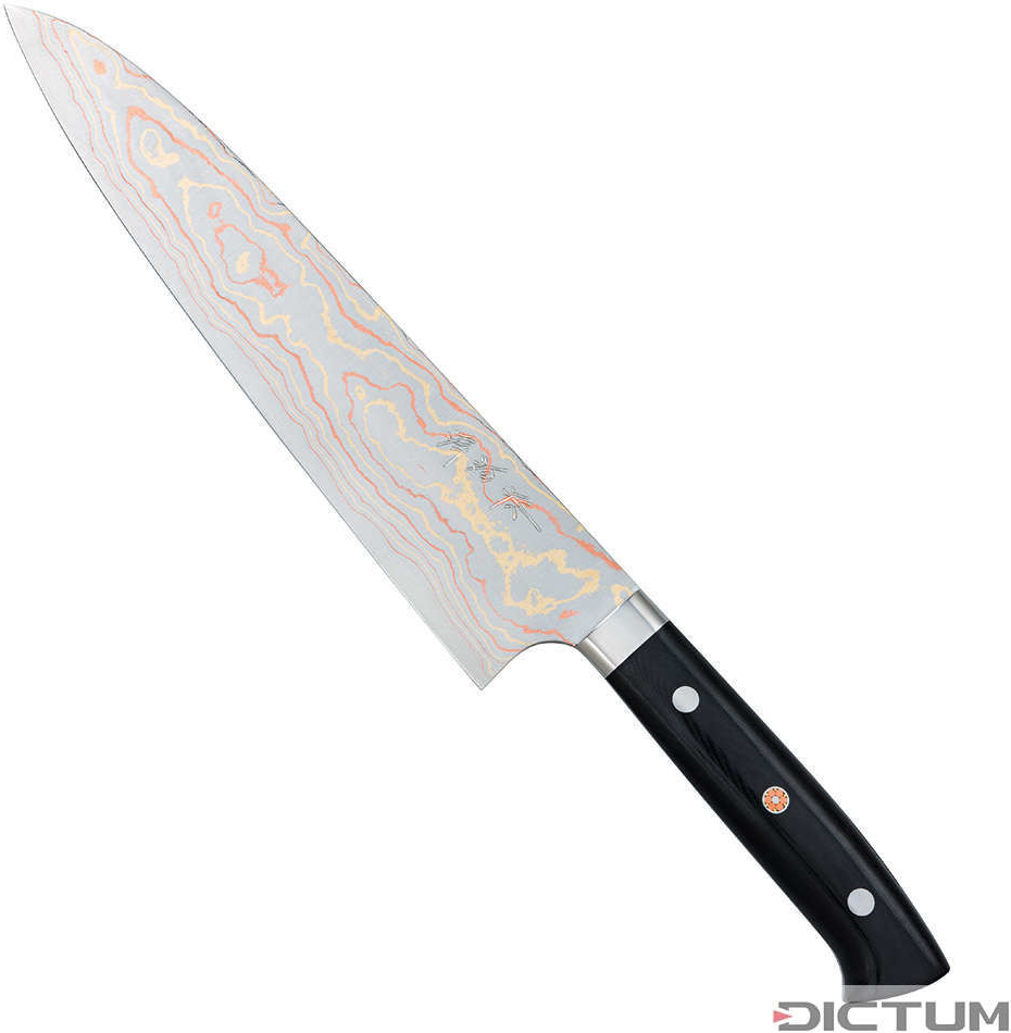 Dictum Japonský nůž Saji Rainbow Hocho Gyuto Fish and Meat Knife 240 mm