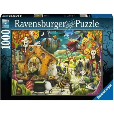 RAVENSBURGER Veselý Halloween 1000 dílků – Hledejceny.cz