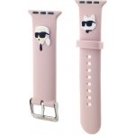 Karl Lagerfeld Karl and Choupette Head NFT pro Apple Watch 38/40/41 Pink KLAWMSLKCNP – Zboží Živě