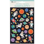 Anděl Přerov Samolepky vesmír se stříbrnou ražbou – Hledejceny.cz