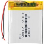 Li-Pol baterie 700mAh, 3.7V, 603035 | Zboží Auto
